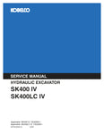 Featuring clear illustrations and step-by-step instructions, this service manual simplifies complex tasks, making it an essential resource for both seasoned professionals and DIY enthusiasts. With easy navigation and a user-friendly format, you can quickly find the information you need to keep your excavator in top condition.