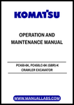 Discover the essential KOMATSU PC450-6K and PC450LC-6K Crawler Excavator Operation and Maintenance Manual, designed specifically for models SN K30001-UP. This comprehensive PDF file is your go-to resource for ensuring optimal performance and longevity of your excavator.