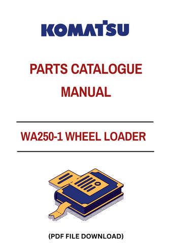 Discover the essential KOMATSU WA250-1 Wheel Loader Parts Catalog Manual, designed specifically for models SN 10001 and up. This comprehensive PDF file serves as a vital resource for operators and mechanics alike, providing detailed diagrams and part numbers to streamline your maintenance and repair processes.