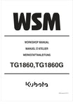 Unlock the full potential of your KUBOTA TG1860 and TG1860G tractors with the comprehensive Workshop Manual (9Y011-12125) in PDF format. This essential guide provides detailed instructions, diagrams, and troubleshooting tips to ensure your tractor operates at peak performance. Whether you're a seasoned mechanic or a DIY enthusiast, this manual is your go-to resource for maintenance and repairs, helping you save time and money while keeping your equipment in top shape. Don't miss out on the opportunity to