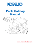 Kobelco 30SR-3 – Compact Excavator Parts Catalog Manual - PDF File Download BTW PW11-30001 – PW11-32181 - Manual labs