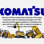 PC70FR-1 Komatsu Crawler Excavator Parts Catalog Manual S/N 10001-UP - PDF File