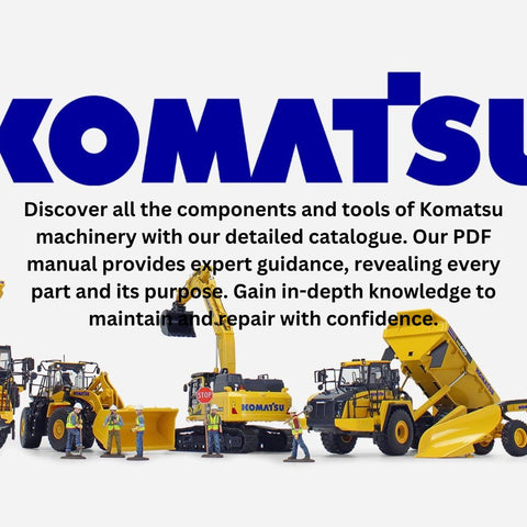 WH713-1, WH714-1, WH714H-1, WH716-1 Komatsu Telescopic Handler Parts Catalog Manual S/N 395F70241-Up - PDF File