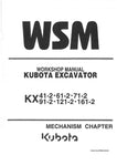 Kubota KX121-2 Service & Workshop Manual - PDF File Download