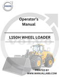 L150H Volvo Wheel Loader Operator's Manual - PDF File Download