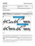 This L150H Volvo Wheel Loader Operator's Manual is an official PDF document of a highly detailed and comprehensive guide to operating the Volvo loader. Download the PDF file and gain valuable insight into best practices for the operation of the wheel loader.