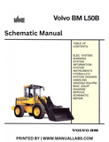 Download Complete Schematic Manual For L50B Volvo BM Wheel Loader