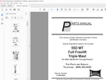 Discover the essential LANDOLL BENDI 55D MT Full Freelift Triple Mast Parts Catalogue Manual, now available in a convenient PDF format. This comprehensive manual is designed to provide you with detailed information on all parts and components, ensuring you have everything you need for maintenance and repairs.