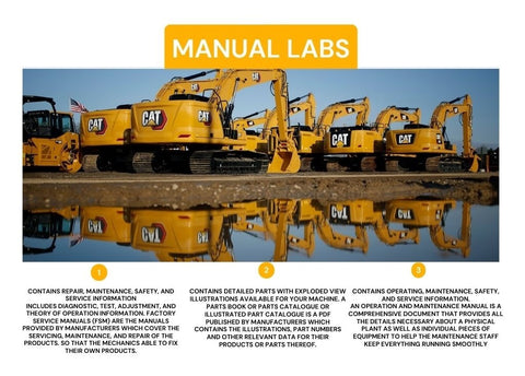 ELECTRICAL & HYDRAULIC SCHEMATIC MANUAL - (CAT) CATERPILLAR 324D L EXCAVATOR - S/N LAB - PDF File