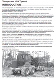 TIGERCAT 1014 FORWARDER OPERATOR MANUAL