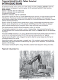 TIGERCAT L870 FELLER BUNCHER USER MANUAL