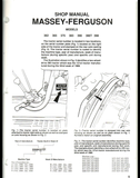 Massey Ferguson 362, 365, 375, 383, 390, 390T, 398 Tractor Shop Service Repair Manual - PDF File 