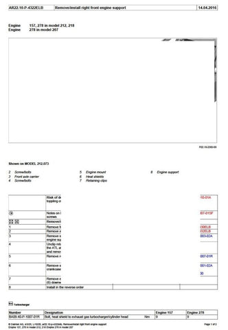 nlock the full potential of your MERCEDES-BENZ E-CLASS C207 and A207 models with our comprehensive Service Manual, covering all aspects up to 2020. This PDF file is an essential resource for both DIY enthusiasts and professional mechanics, providing detailed instructions, diagrams, and troubleshooting tips to ensure your vehicle runs smoothly. With easy navigation and clear information at your fingertips, you can confidently tackle maintenance and repairs, saving time and money while keeping your luxury car