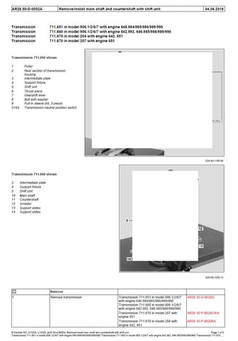 Unlock the full potential of your Mercedes-Benz Sprinter W906 with our comprehensive service manual, covering models up to 2020. This easy-to-navigate PDF file is packed with essential information, including detailed maintenance procedures, troubleshooting tips, and specifications to keep your vehicle running smoothly. Whether you're a professional mechanic or a dedicated DIY enthusiast, this manual is your go-to resource for ensuring optimal performance and longevity of your Sprinter. Don't miss out on the