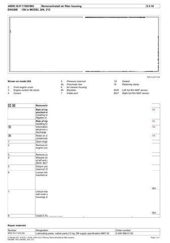 Unlock the full potential of your Mercedes-Benz W204 with our comprehensive service manual, available in a convenient PDF format. This meticulously crafted guide covers all models up to 2020, providing you with detailed instructions, diagrams, and troubleshooting tips to ensure your vehicle runs smoothly. Whether you're a seasoned mechanic or a DIY enthusiast, this manual is an essential resource for maintaining your car's performance and longevity. Don't miss out on the opportunity to enhance your