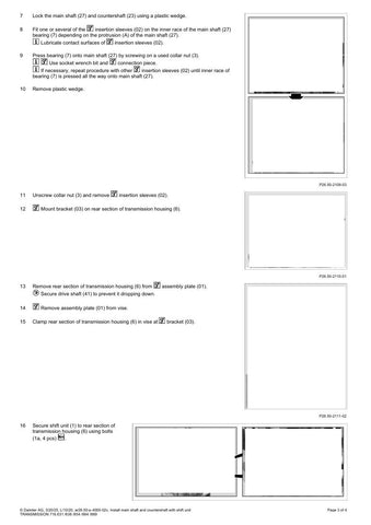 Unlock the full potential of your Mercedes 716 with our comprehensive Transmission Service Manual, covering models up to 2020. This easy-to-navigate PDF file is packed with essential information, including detailed diagrams, troubleshooting tips, and step-by-step maintenance procedures. Whether you're a seasoned mechanic or a DIY enthusiast, this manual will empower you to perform efficient repairs and ensure your vehicle runs smoothly for years to come. Don't miss out on the opportunity to enhance your