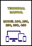 MODEL 100, 150, 250, 350, 450 MONITOR TECHNICAL MANUAL - PDF