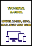 MODEL 1032D, 524D, 724D, 826D AND 828D SNOWBLOWER TECHNICAL MANUAL - PDF
