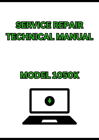 MODEL 1050K CRAWLER DOZER SERVICE REPAIR TECHNICAL MANUAL - PDF