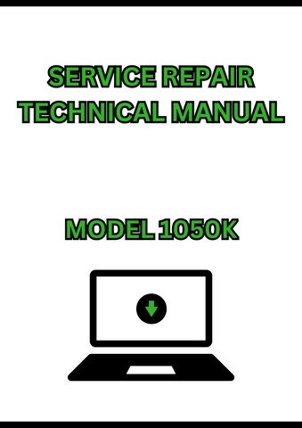 MODEL 1050K CRAWLER DOZER SERVICE REPAIR TECHNICAL MANUAL - PDF