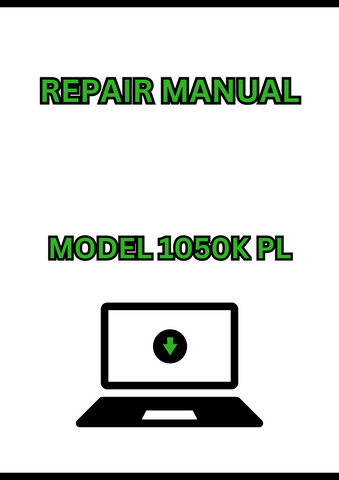 MODEL 1050K PL CRAWLER DOZER REPAIR MANUAL - PDF
