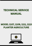 MODEL 1107, 1109, 1111, 1113 PLANTER TECHNICAL SERVICE MANUAL - PDF