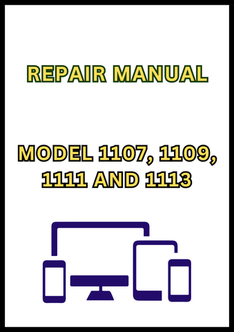 MODEL 1107, 1109, 1111 AND 1113 PLANTER REPAIR MANUAL - PDF