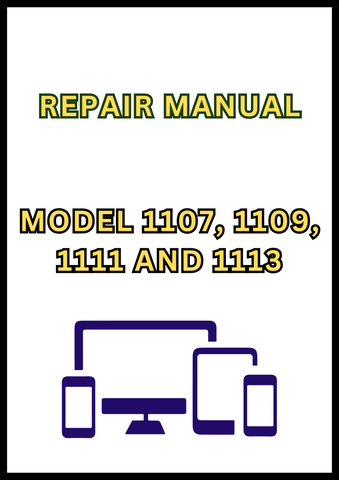 MODEL 1107, 1109, 1111 AND 1113 PLANTER REPAIR MANUAL - PDF