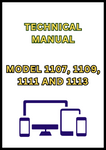 MODEL 1107, 1109, 1111 AND 1113 PLANTER TECHNICAL MANUAL - PDF