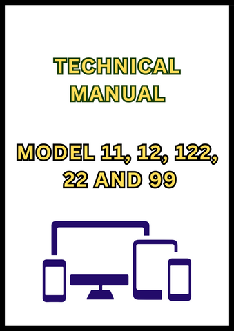 MODEL 11, 12, 122, 22 AND 99 COTTON PICKER TECHNICAL MANUAL - PDF