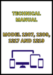 MODEL 1207, 1209, 1217 AND 1219 MOWER-CONDITIONER TECHNICAL MANUAL - PDF
