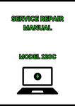 MODEL 120C EXCAVATOR SERVICE REPAIR MANUAL - PDF