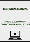 MODEL 1214 MOWER-CONDITIONER TECHNICAL MANUAL - PDF