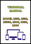 MODEL 1338, 1538, 15338, 1546, 1638, 1646 LAWN TRACTOR TECHNICAL MANUAL - PDF