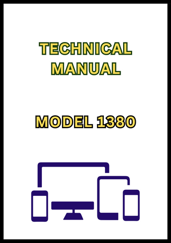 MODEL 1380 MOWER-CONDITIONER TECHNICAL MANUAL - PDF