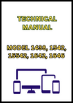 MODEL 1438, 1542, 15542, 1642, 1646 LAWN TRACTOR TECHNICAL MANUAL - PDF