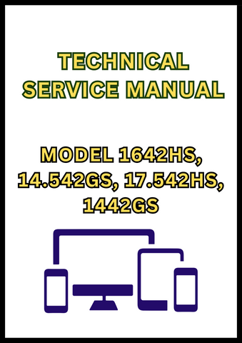 MODEL 1642HS, 14.542GS, 17.542HS, 1442GS LAWN TRACTOR TECHNICAL SERVICE MANUAL - PDF