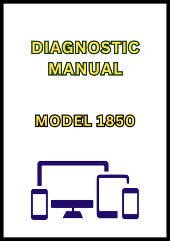 MODEL 1850 HIGH REACH CANE LOADER DIAGNOSTIC MANUAL - PDF