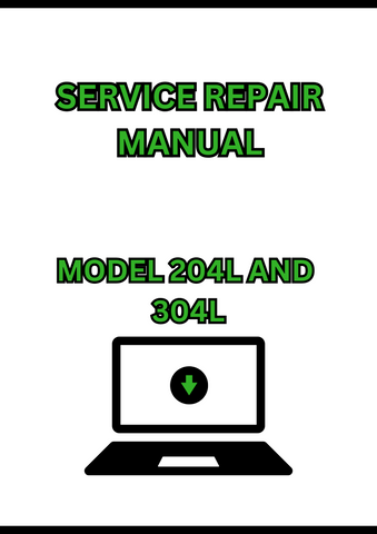 MODEL 204L AND 304L COMPACT 4WD LOADER SERVICE REPAIR MANUAL - PDF