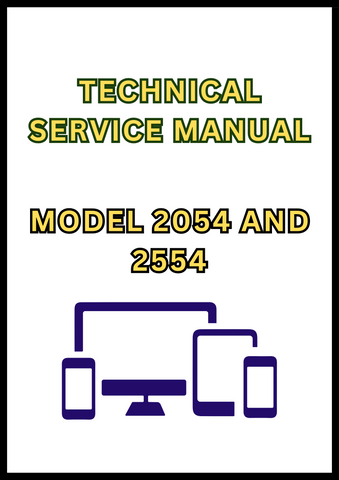 MODEL 2054 AND 2554 HARVESTER LOGGER TECHNICAL SERVICE MANUAL - PDF