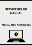 MODEL 210G AND 210GLC EXCAVATOR SERVICE REPAIR MANUAL - PDF