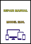 MODEL 210L TRACTOR LOADER REPAIR MANUAL - PDF