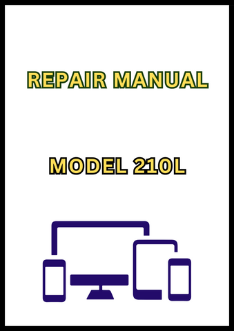 MODEL 210L TRACTOR LOADER REPAIR MANUAL - PDF