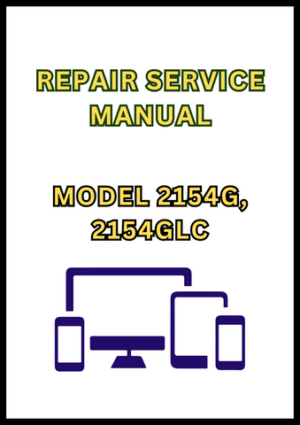 MODEL 2154G, 2154GLC FORESTRY EXCAVATOR REPAIR SERVICE MANUAL - PDF