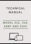 MODEL 21C, 21S, 45BP AND 21HC HEDGE CLIPPER TECHNICAL MANUAL - PDF