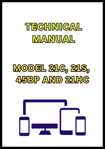 MODEL 21C, 21S, 45BP AND 21HC HEDGE CLIPPER TECHNICAL MANUAL - PDF