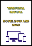 MODEL 2440 AND 2640 TRACTOR TECHNICAL MANUAL - PDF