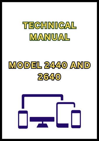 MODEL 2440 AND 2640 TRACTOR TECHNICAL MANUAL - PDF