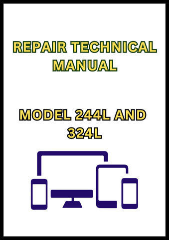MODEL 244L AND 324L COMPACT 4WD LOADER REPAIR TECHNICAL MANUAL - PDF