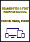 MODEL 250D, 300D DUMP TRUCK DIAGNOSTIC & TEST SERVICE MANUAL - PDF